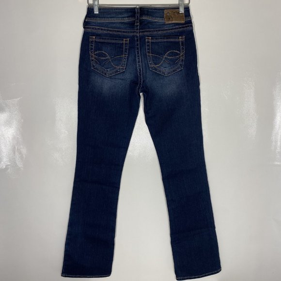 Silver Women Jeans Suki 17 Bootcut Dark Wash Blue Size 28x32 - Picture 3 of 15